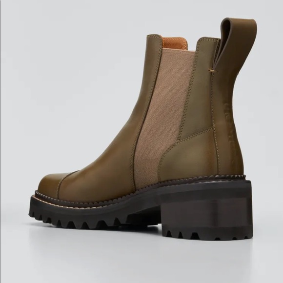 See by Chloe Khaki Mallory Boots - Picture 2 of 5